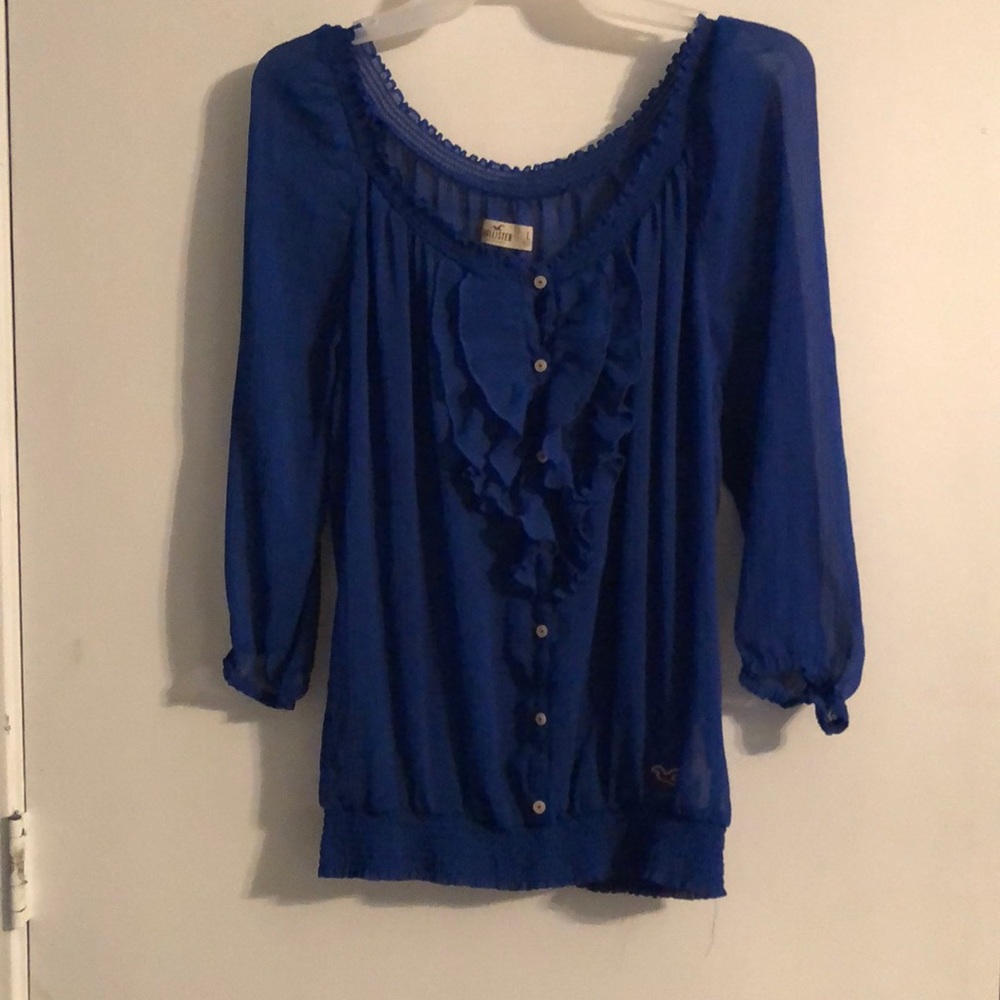 Hollister Blue Shirt